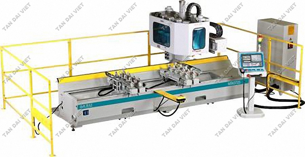 MÁY LÀM MỘNG ÂM 3 DÀN 12 ĐẦU CNC 	TDV3724x3