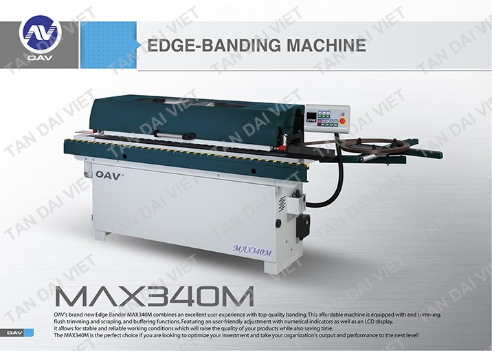 Máy dán cạnh thẳng đa chức năng  MAX340M