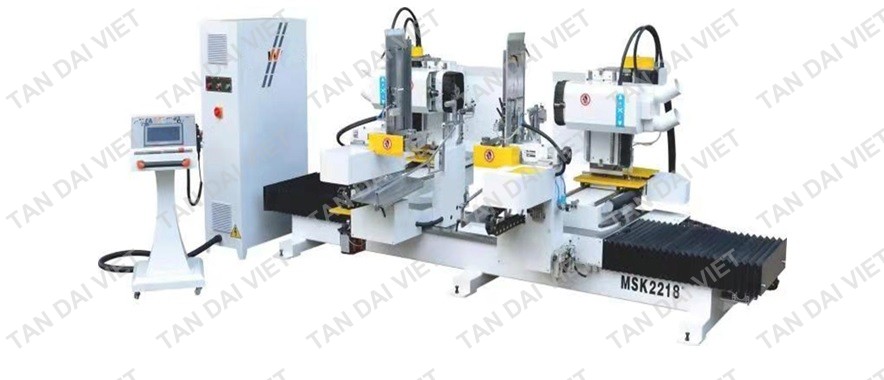 MÁY CNC CẮT&PHAY MỘNG DƯƠNG 2 ĐẦU