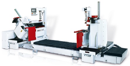 Máy cắt và khoan khung cửa CNC TDV251A