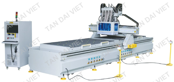 MÁY GIA CÔNG TRUNG TÂM CNC – 2 BÀN    TDV4H-D2