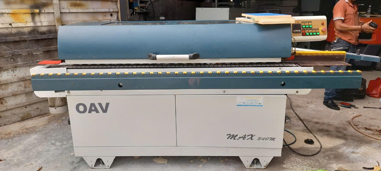 Máy dán cạnh tự động 5 chức năng Max 340M (Đài Loan)
